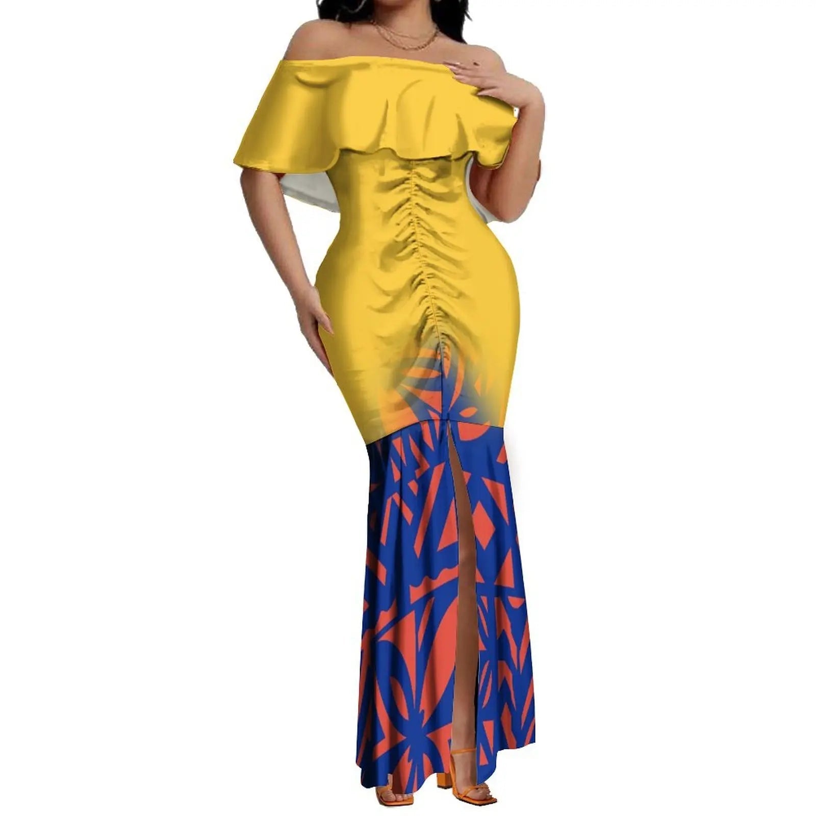 2024 New Hawaiian Gradient Polynesian Island Couple Set Women'S Off-The-Shoulder Dress Party Fishtail Skirt With Men'S Shirt - SHEFYSTYLE2024 New Hawaiian Gradient Polynesian Island Couple Set Women'S Off-The-Shoulder Dress Party Fishtail Skirt With Men'S ShirtSHEFYSTYLESHEFYSTYLE14:7712llprxm7f8wk;5:200005259Men 9XL2llprxm7f8wkMen 9XL2024 New Hawaiian Gradient Polynesian Island Couple Set Women'S Off-The-Shoulder Dress Party Fishtail Skirt With Men'S Shirt