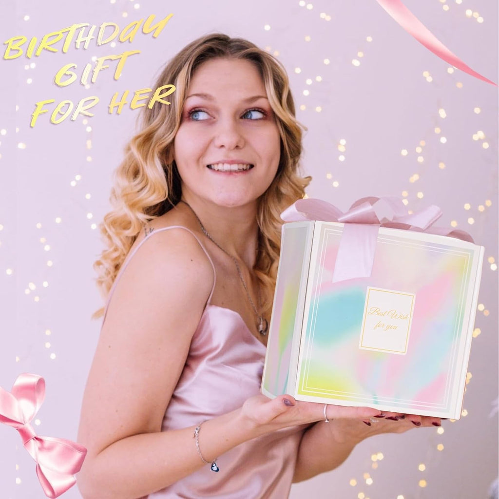 60th Birthday Gifts for Women, Happy Birthday Pamper Set Present Basket, Unique 