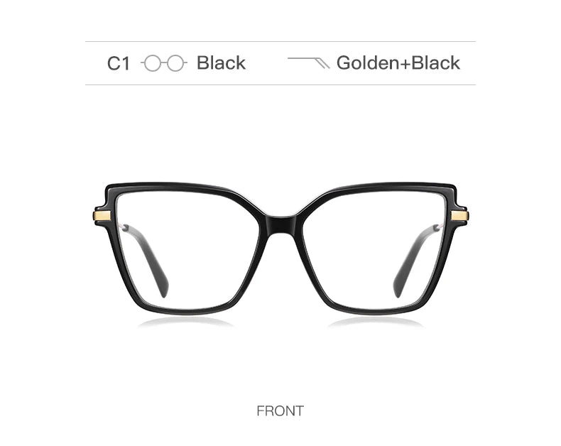 BEMORE Butterfly Anti-Blue Light Customizable Prescription High Quality Woman Reading Computer Eyewear Diopter 0 to +-400