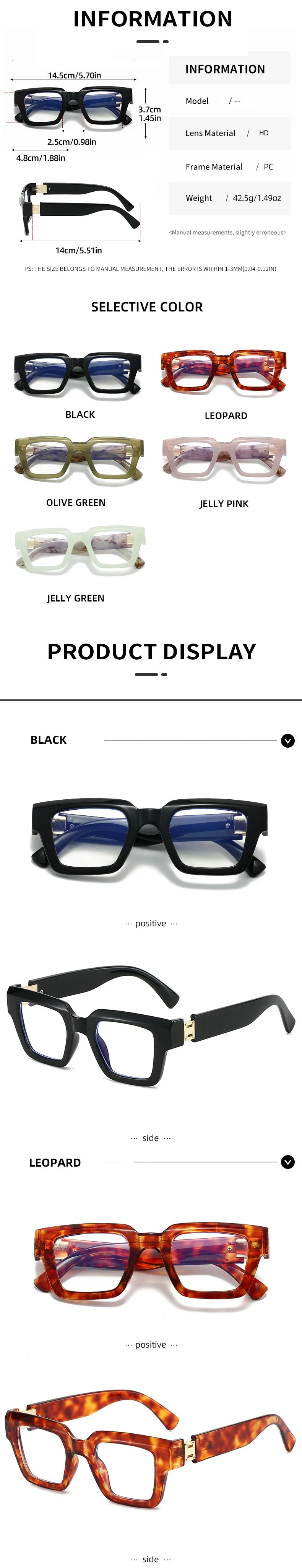 TANGOWO Plus Reading Glasses Women High Quality Eye Glass for Man Men Sunglasses Graduated Lenses to Read Women's Eyeglass Frame