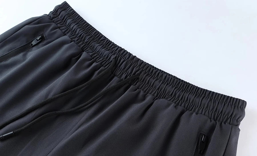 New Men Run Trouser 2 In 1 Double Layer Pant Tight Two Piece Running Training Gym Sweatpant With Pockets Running Trousers