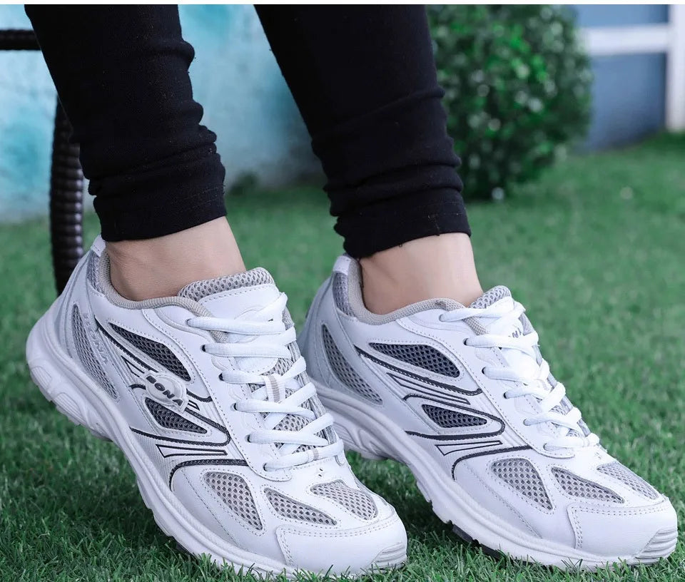 BONA New Classics Style Women Running Shoes Breathable Upper Outdoor Walking Jogging Sport Shoes Comfortable Ladies Sneakers
