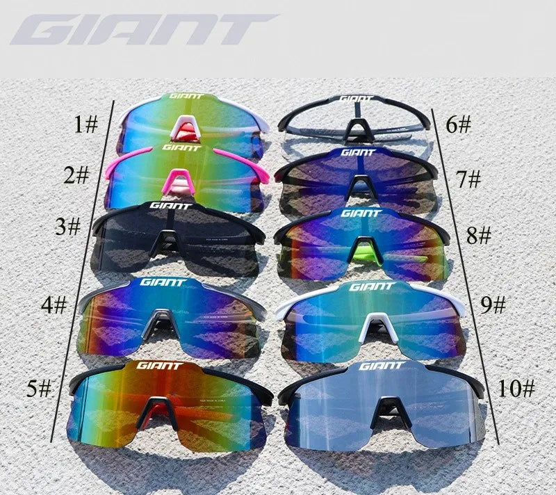 2025 giant new cycling Glasses UV400 Protection, Anti-Fog, Sports Sunglasses for Men Women with case