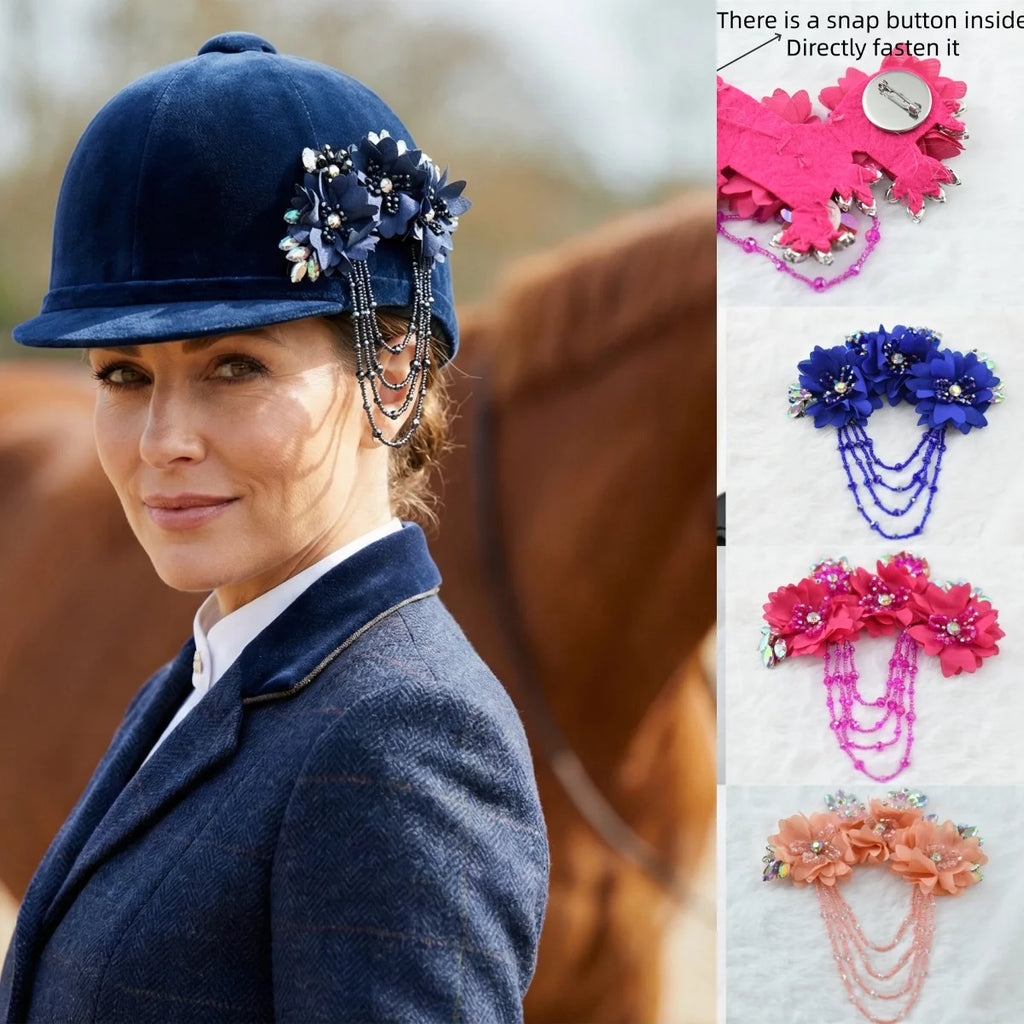 1 pcs fringe rhinetones Brooch Pin Corsage Collection  Perfect for Dancing  Celebration clothes crafts