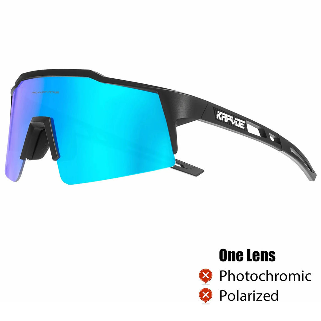 Kapvoe Cycling Glasses Polarized MTB Road Bike Glasses UV400 Protection Sunglasses Ultra Light Sport Eyewear Equipment