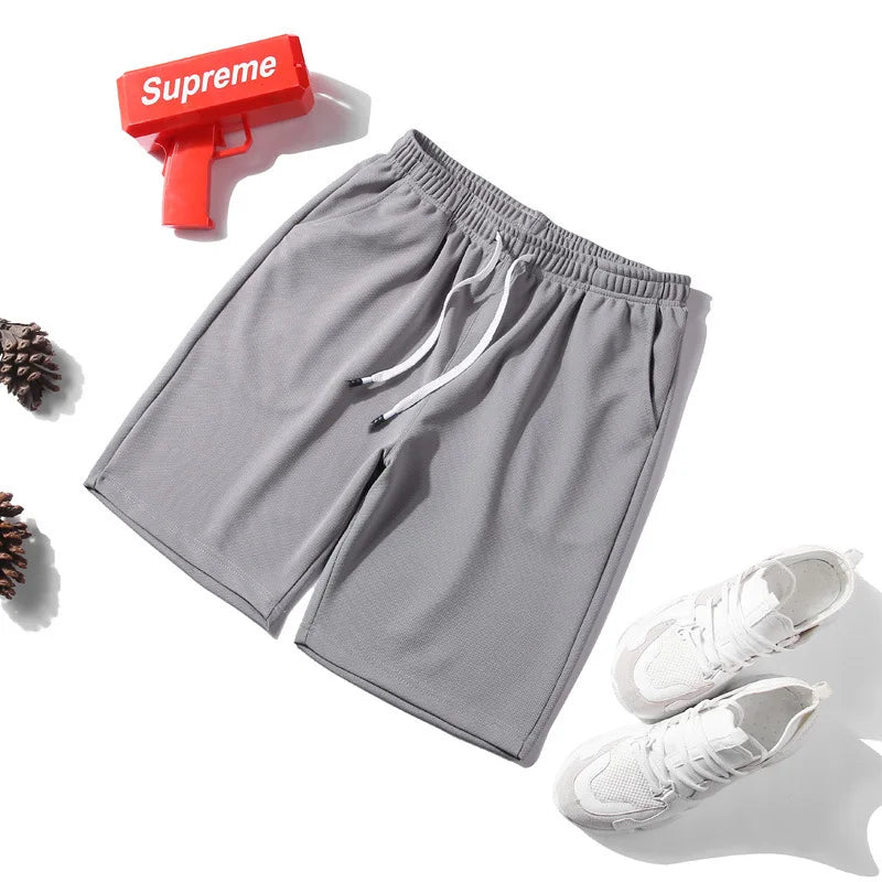 2025 NEW Fitness sports Shorts Man Summer Gyms Workout Male Breathable Mesh shorts Quick Dry Beach Short Pants men Sportswear