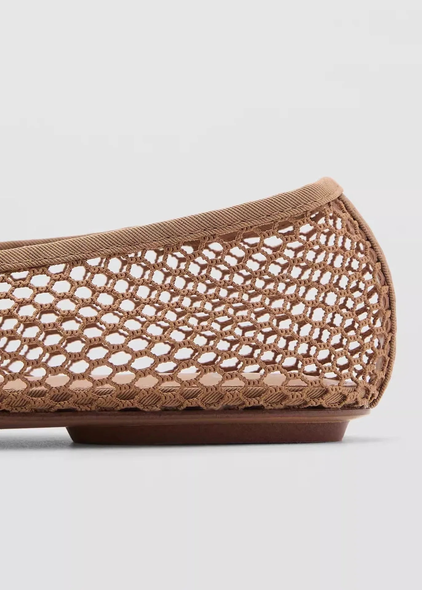 Mesh Summer Ballet Flats Shoes Women Buckle Strap Breathable 2025 New Flats Shoes Ladies Black Mary Janes Footwear Loafers
