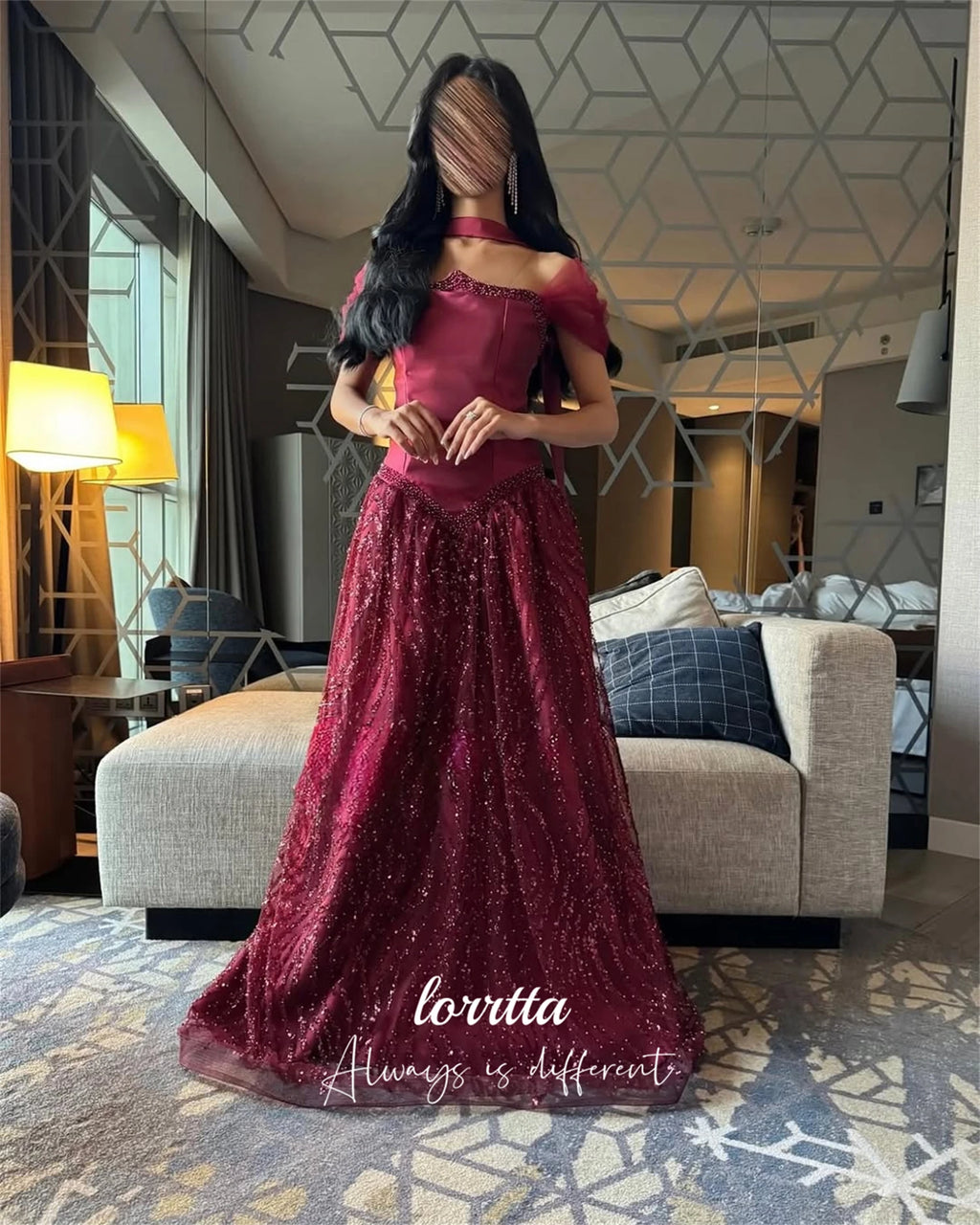Lorrtta Customized Special Occasion Dress Evening Luxury Dress 2026 Sharon Happy Evening Dresses prom dresses فساتين سهرة