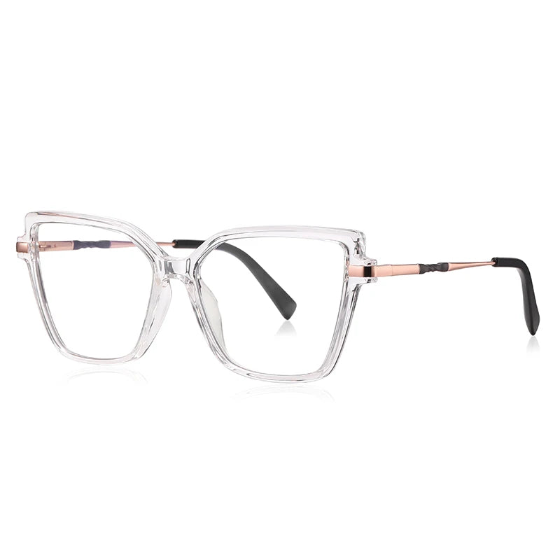 BEMORE Butterfly Anti-Blue Light Customizable Prescription High Quality Woman Reading Computer Eyewear Diopter 0 to +-400