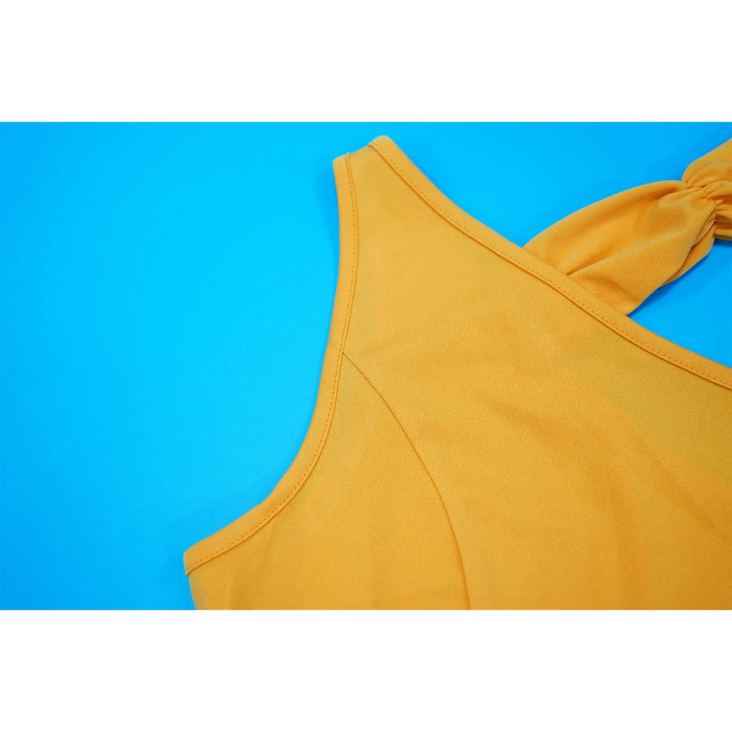 Summer Solid Color Tassel Dress for Women Elegant Slim Fit Women's Dress Fashionable Casual Maxi Dress