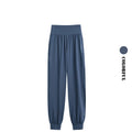 DRUR Women Sports Pants Summer High Waist Breathable Versatile Yoga Pants Female Sweatpants With Pocket Running Trousers Gymwear