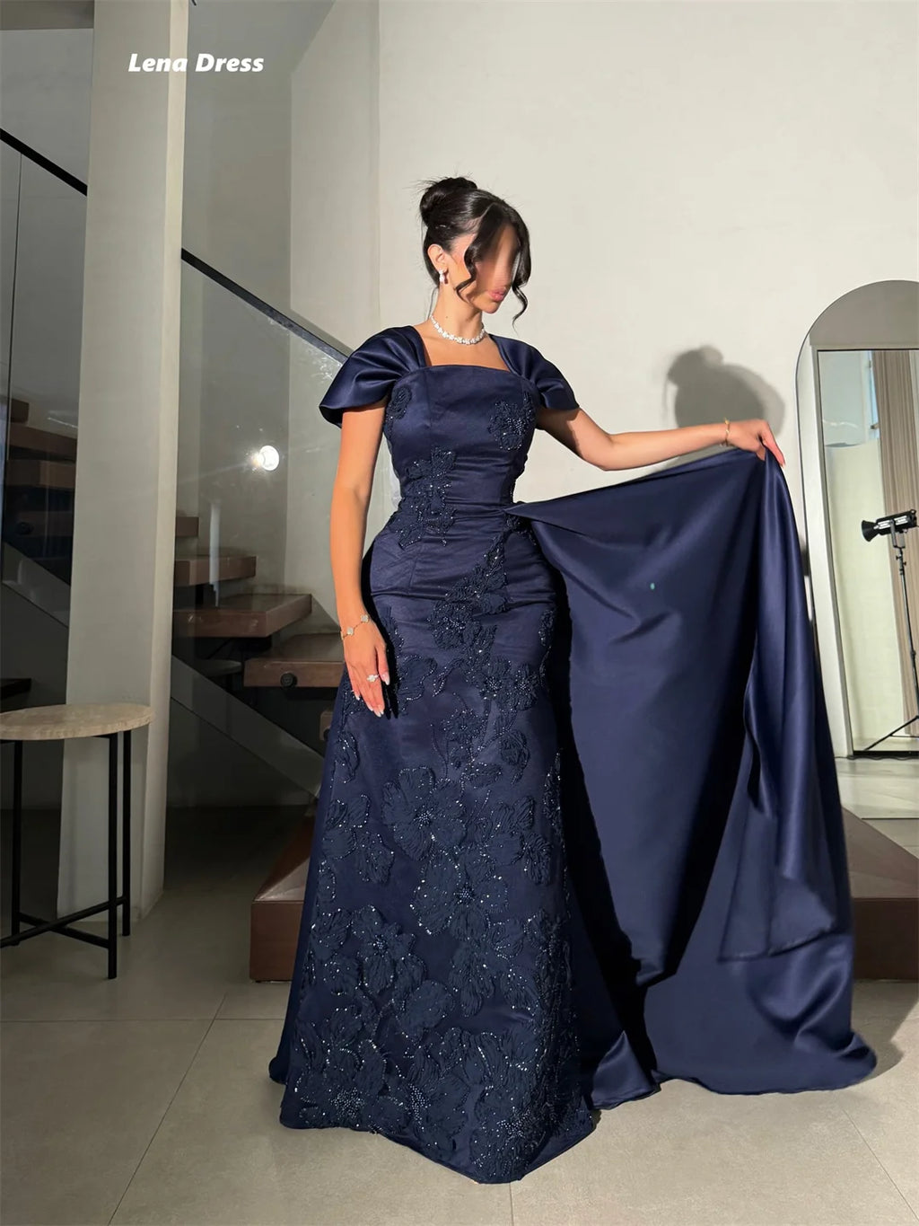 Lena Fish Tail Evening Dresses for Special Occasions Custom Made Prom Dresses 2025 Luxury Women's Elegant Party Dress Woman 2025