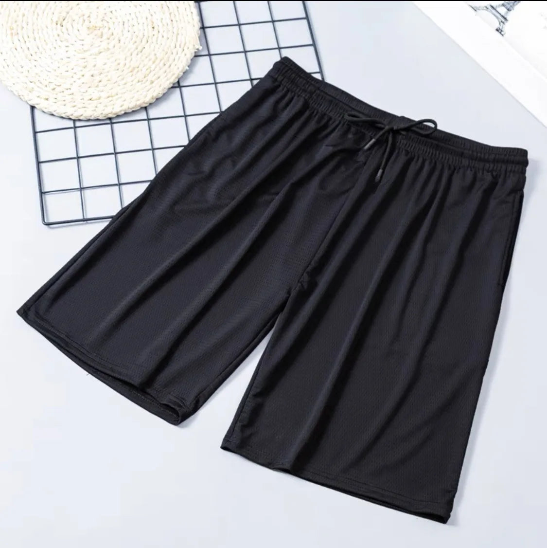 2025 NEW Fitness sports Shorts Man Summer Gyms Workout Male Breathable Mesh shorts Quick Dry Beach Short Pants men Sportswear