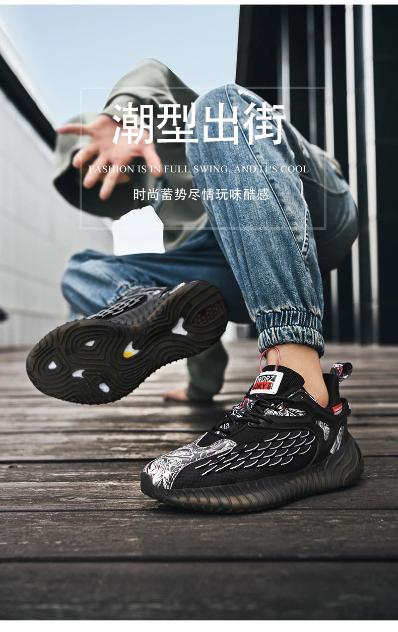 Shoes men Sneakers Male casual Mens Shoes tenis Luxury shoes Trainer Race Breathable Shoes fashion loafers running Shoes for men