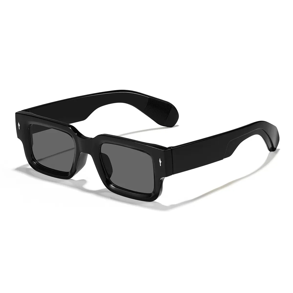 Unisex Retro Square Sunglasses Classic UV Protection Plastic Frame Shades Eyewear Outdoor Travel Driving Sun Glasses UV400
