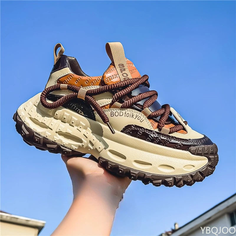 Men's Spring Summer New Fashionable Versatile Thick soled Height Increasing Shoes Casual Comfortable Men's Sports Shoes
