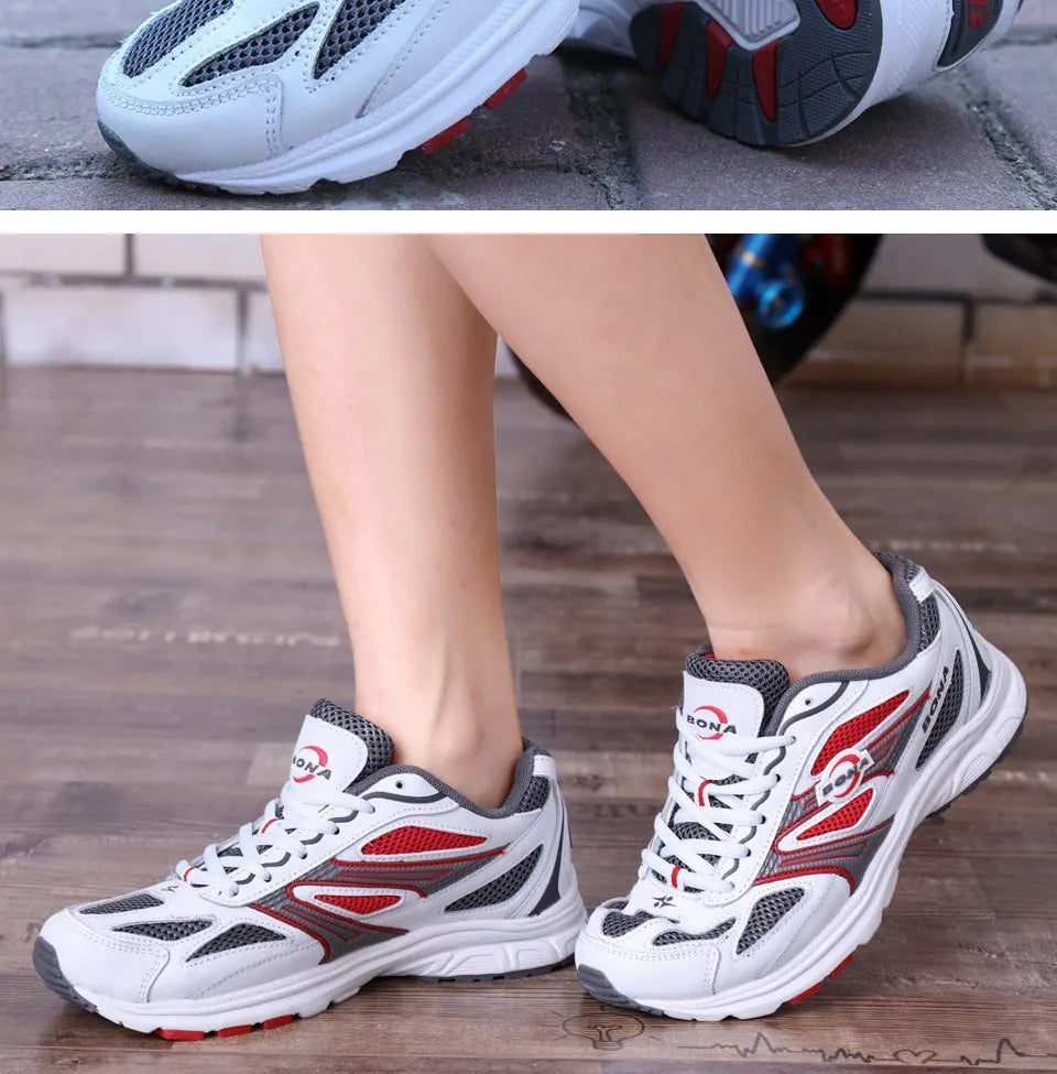 BONA New Classics Style Women Running Shoes Breathable Upper Outdoor Walking Jogging Sport Shoes Comfortable Ladies Sneakers