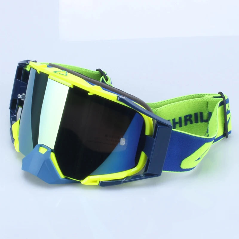 Motocross Goggles 6.5 Double Layer Anti Fog Cycling Glasses  Gafas Para  Mask Motorcycle Motorcycle Helmet Glasses for Men