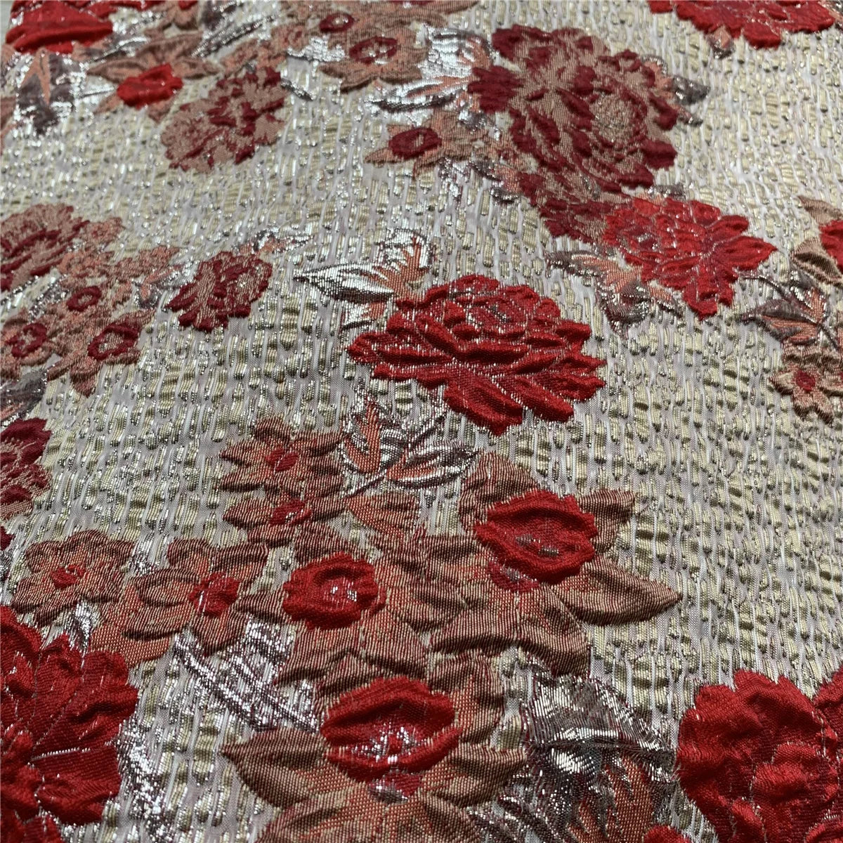 2025High QualityAfrican Nigerian Tulle Lace Fabric Organza Embroidery Guipure Brocade Jacquard Wedding Dresses Party Gowns 5Yard