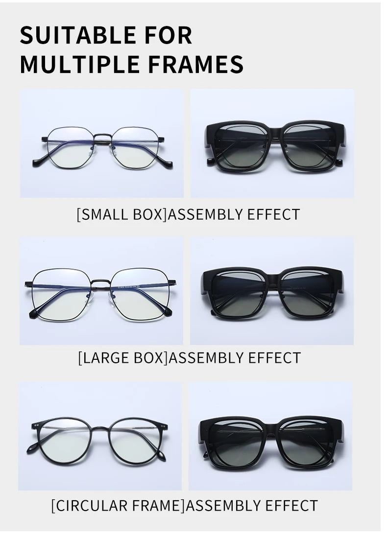 Men Women Polarized Cycling Sunglasses Vintage Outdoor Men Travel Night Vision Driving Goggles Fashion Women Sport Glasses