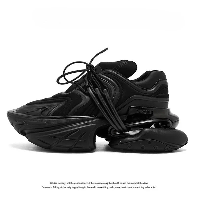 2026 Fashion Height Increase Sport And Leisure Shoe Designer Couples Outdoor Walking Shoe Thick Bottom Sport Shoe
