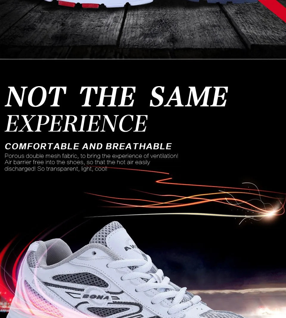 BONA New Classics Style Women Running Shoes Breathable Upper Outdoor Walking Jogging Sport Shoes Comfortable Ladies Sneakers