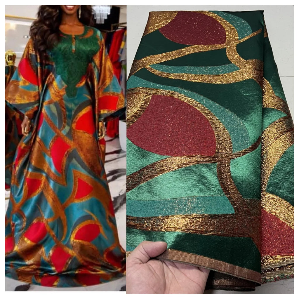 2025High QualityAfrican Nigerian Tulle Lace Fabric Organza Embroidery Guipure Brocade Jacquard Wedding Dresses Party Gowns 5Yard