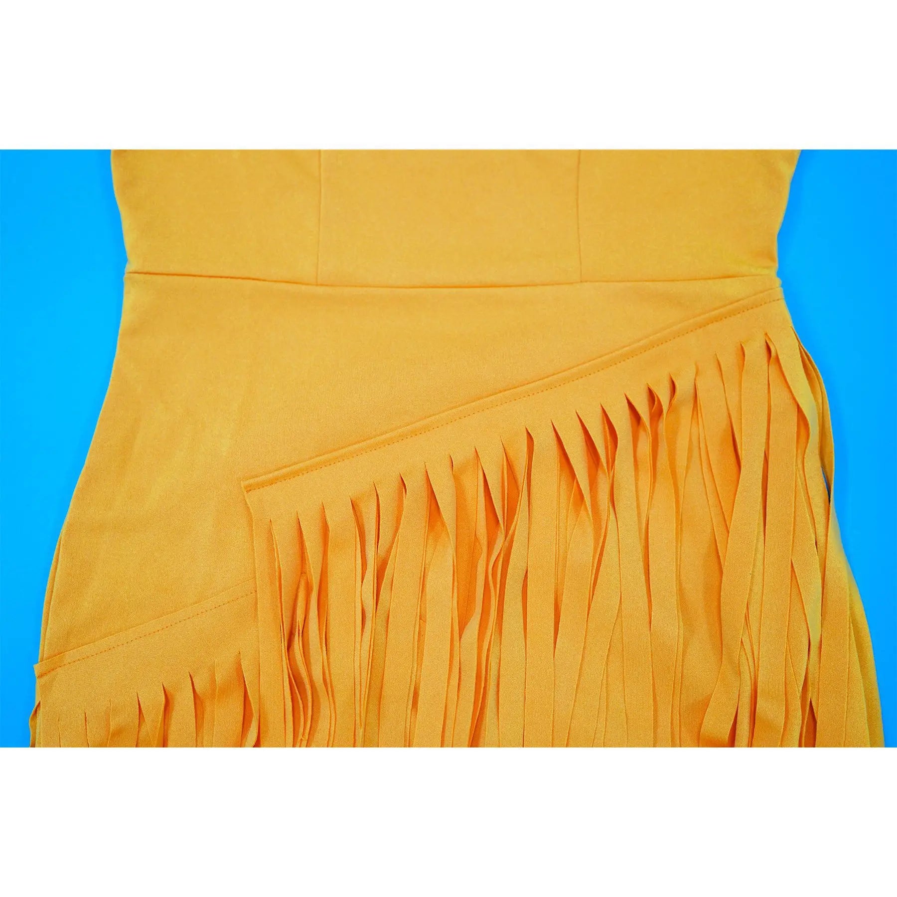 Summer Solid Color Tassel Dress for Women Elegant Slim Fit Women's Dress Fashionable Casual Maxi Dress