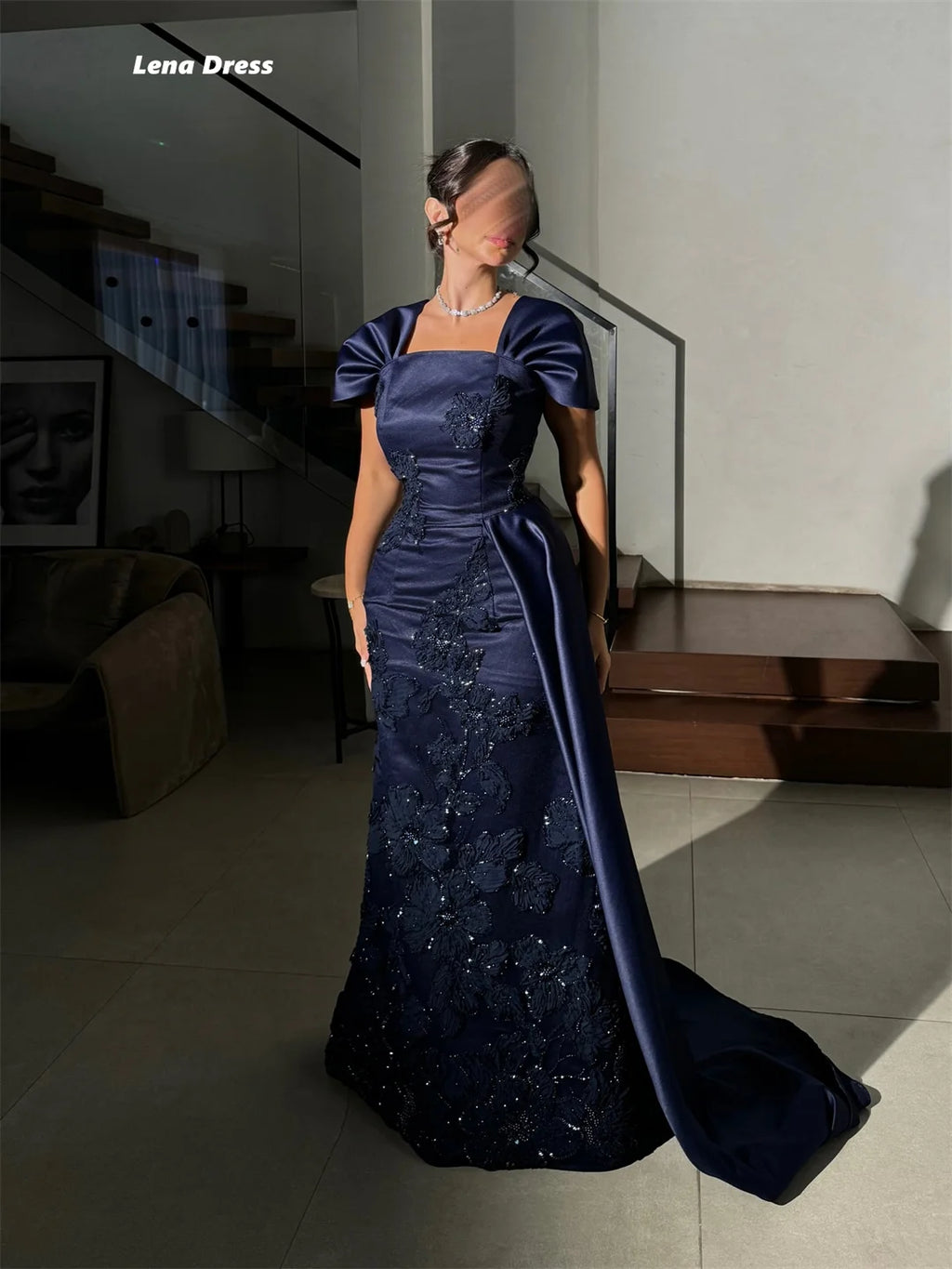Lena Fish Tail Evening Dresses for Special Occasions Custom Made Prom Dresses 2025 Luxury Women's Elegant Party Dress Woman 2025