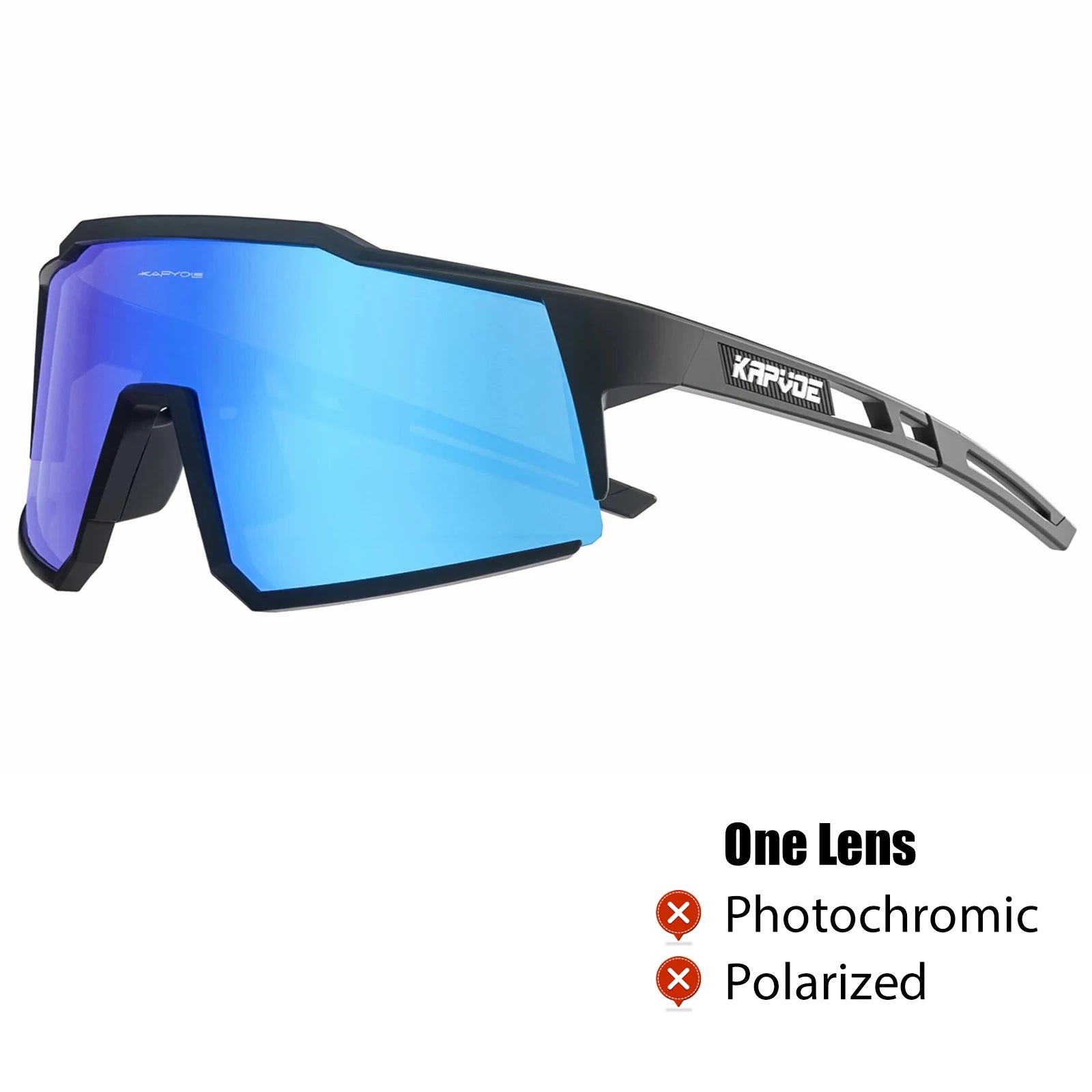 Kapvoe Cycling Glasses Polarized MTB Road Bike Glasses UV400 Protection Sunglasses Ultra Light Sport Eyewear Equipment