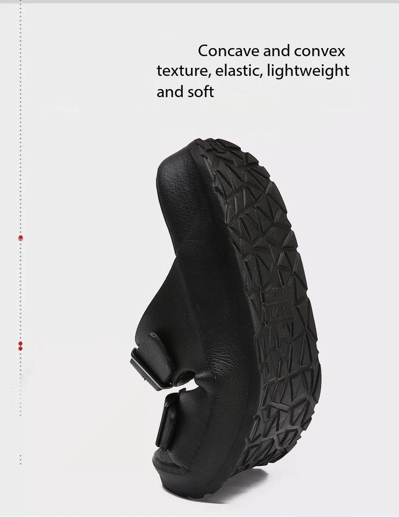 Lightweight adjustable EVA sandals with dual straps for couples. Ideal for outdoor & indoor use.