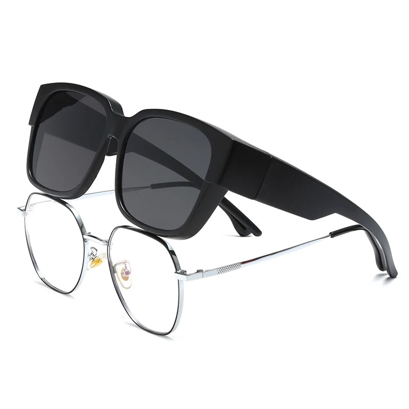 Men Women Polarized Cycling Sunglasses Vintage Outdoor Men Travel Night Vision Driving Goggles Fashion Women Sport Glasses