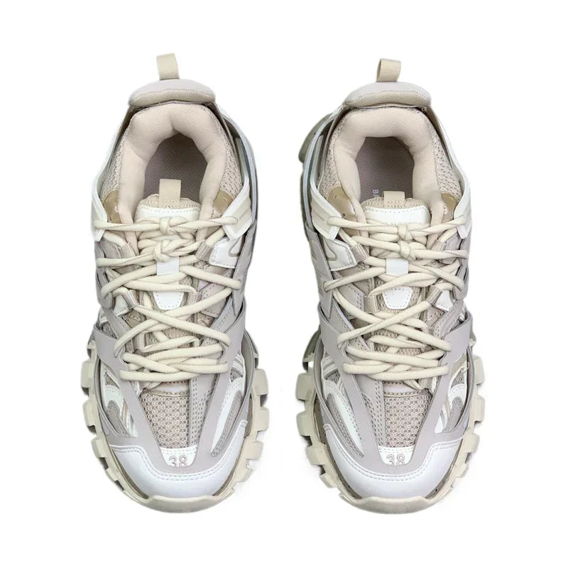 Luxury Design High Quality Calfskin Men's Riveted Board Shoes Casual Fashion Versatile Lacing Flat Bottom Sports Shoes for Man
