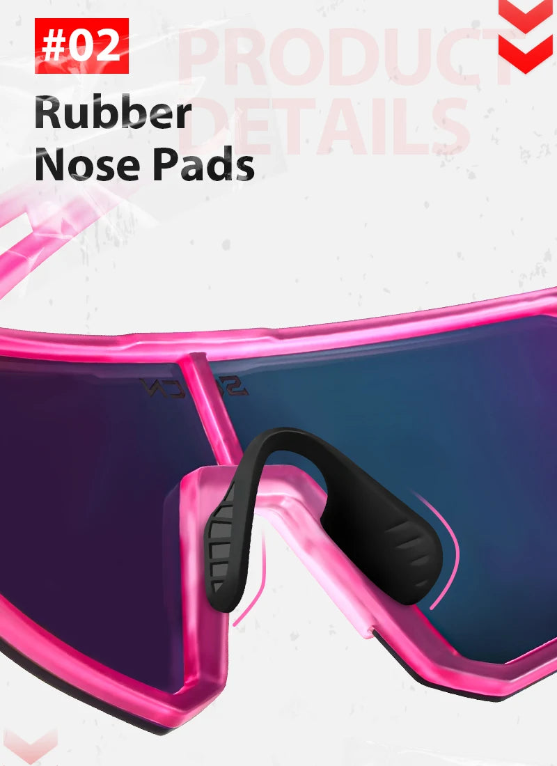SCVCN New Outdoor Cycling Sunglasses Men MTB Bike Glasses  Sports Hiking Mountain Climbing Women Bicycle Cycling UV400 Goggles