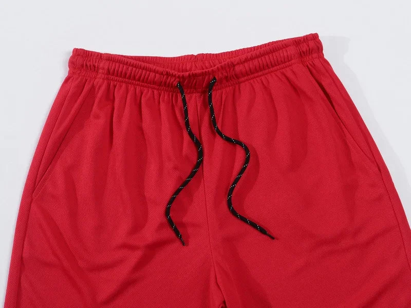 Men's two-piece sportswear breathable quick drying short sleeved T-shirt pants set running fitness 2026 summer big discount