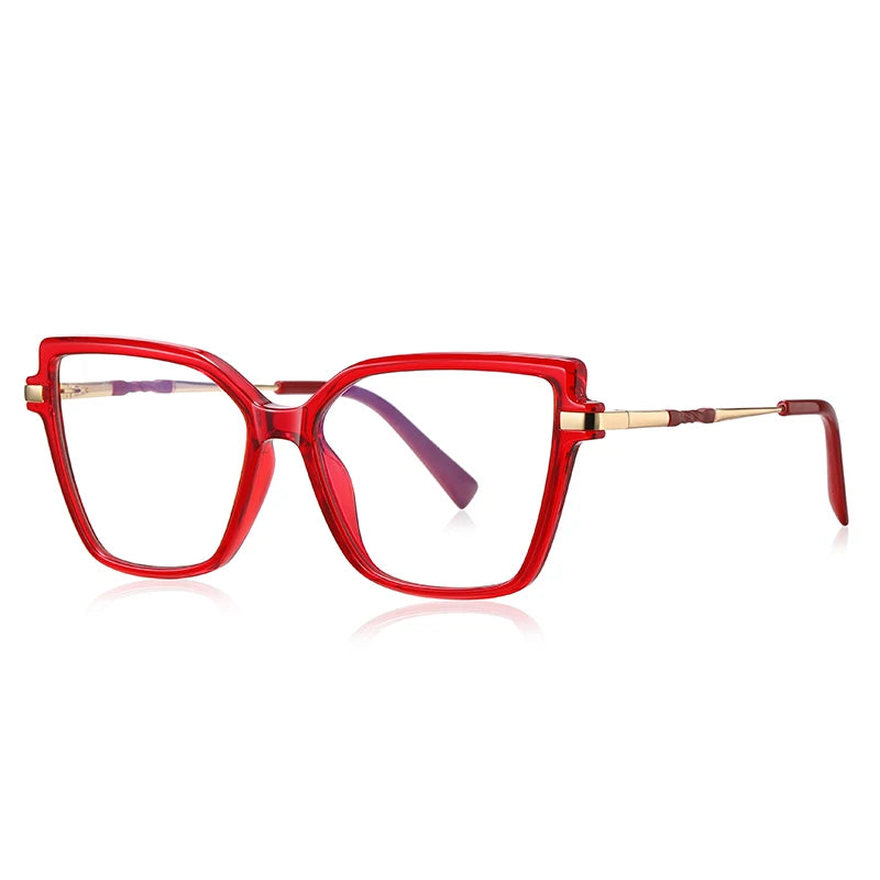 BEMORE Butterfly Anti-Blue Light Customizable Prescription High Quality Woman Reading Computer Eyewear Diopter 0 to +-400
