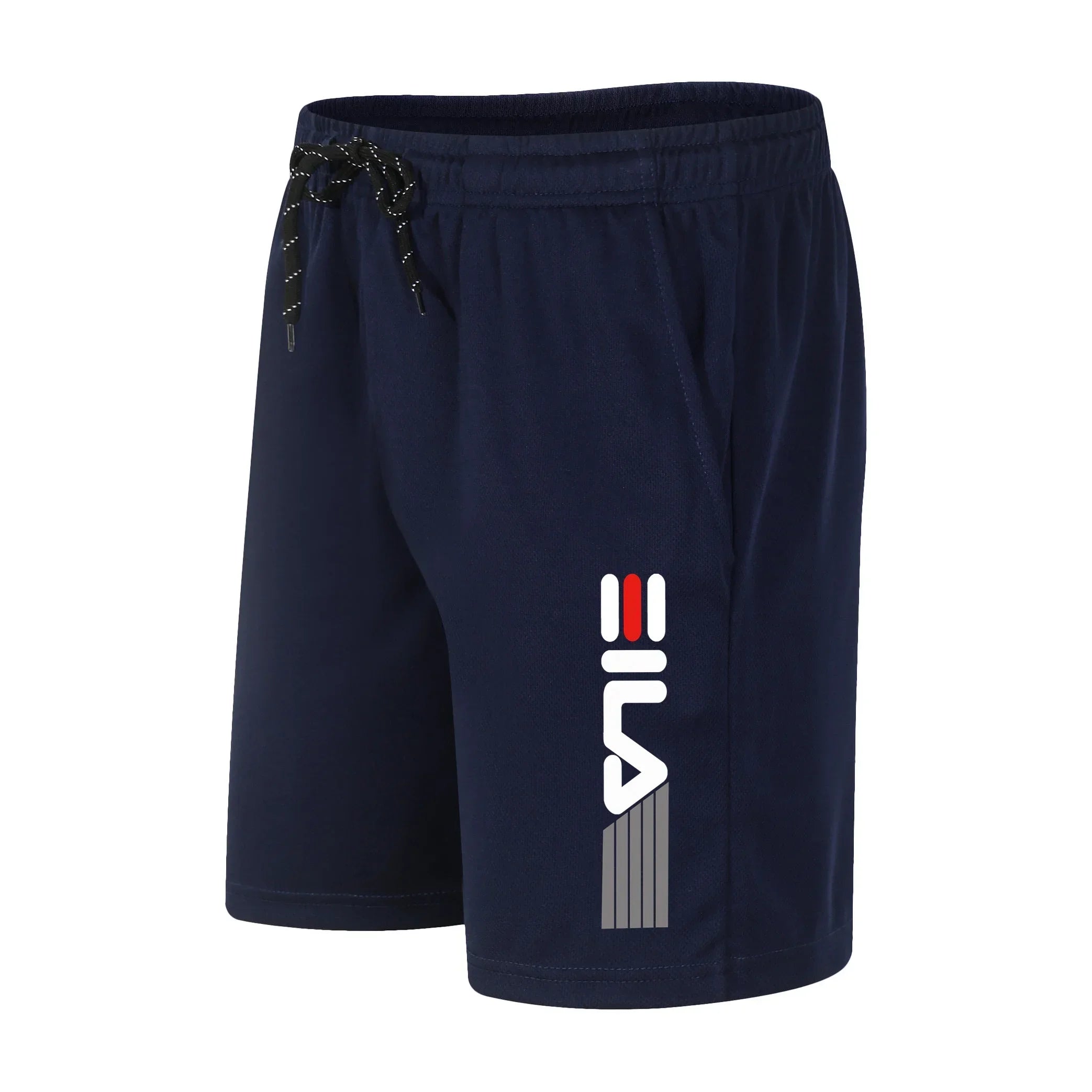 Men's Running Shorts Casual Sports Breathable Mesh Quick Dry Shorts Outdoor Hiking Clothing Fitness Quick Dry Drawstring Shorts