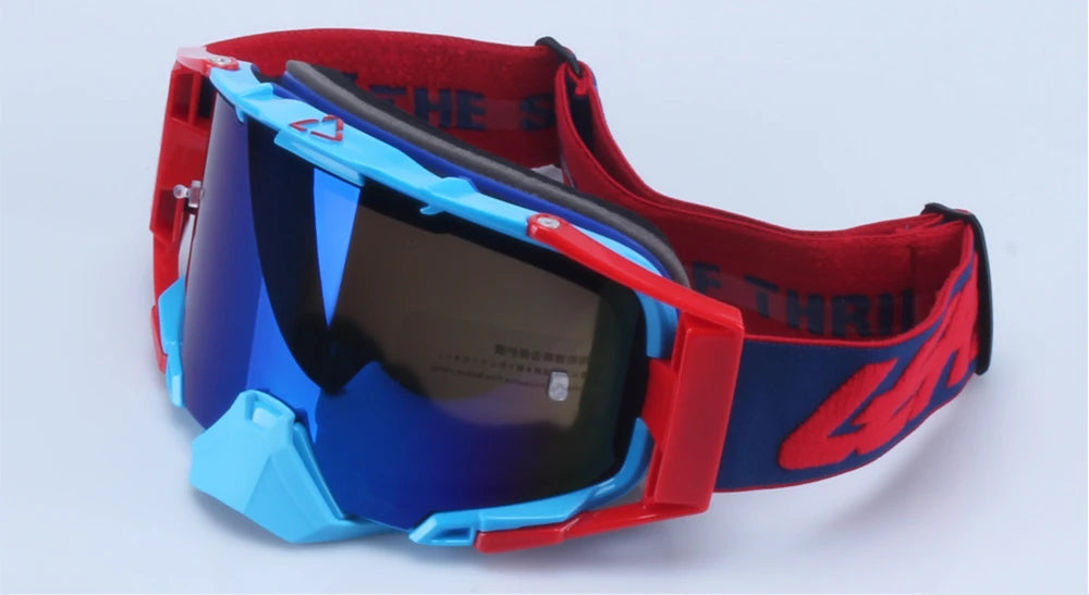 Motocross Goggles 6.5 Double Layer Anti Fog Cycling Glasses  Gafas Para  Mask Motorcycle Motorcycle Helmet Glasses for Men