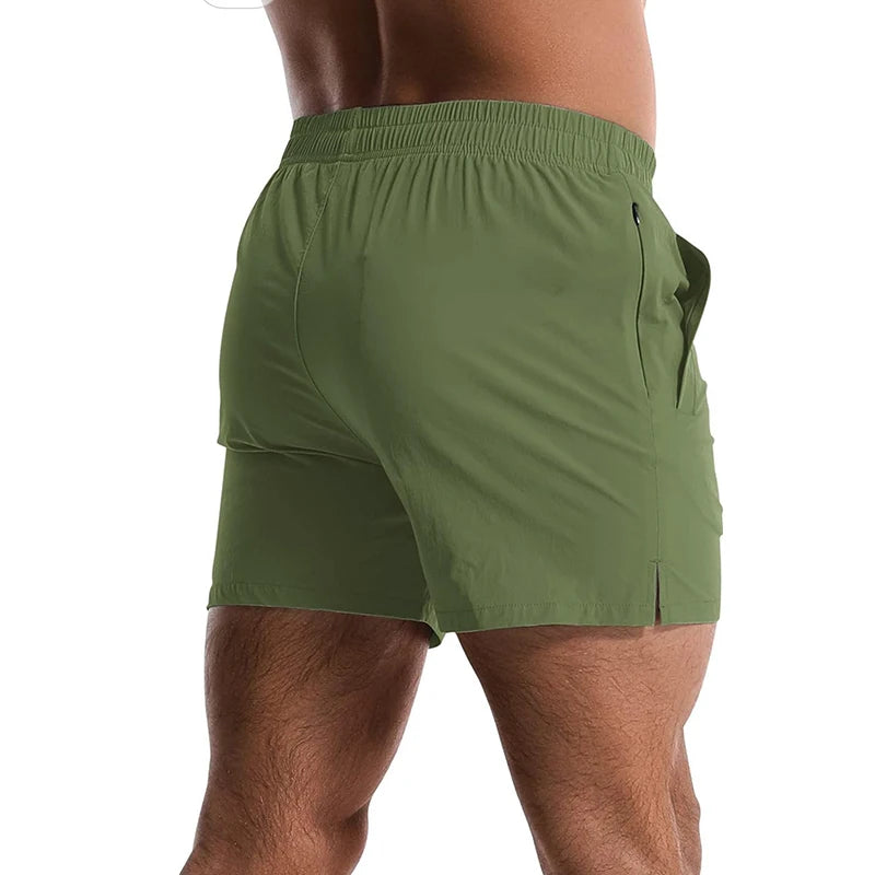 Running Shorts Men Gym Fitness Sport Shorts Quick Dry Workout Training Gym Fitness Jogging Short Pant Summer Training Shorts Men