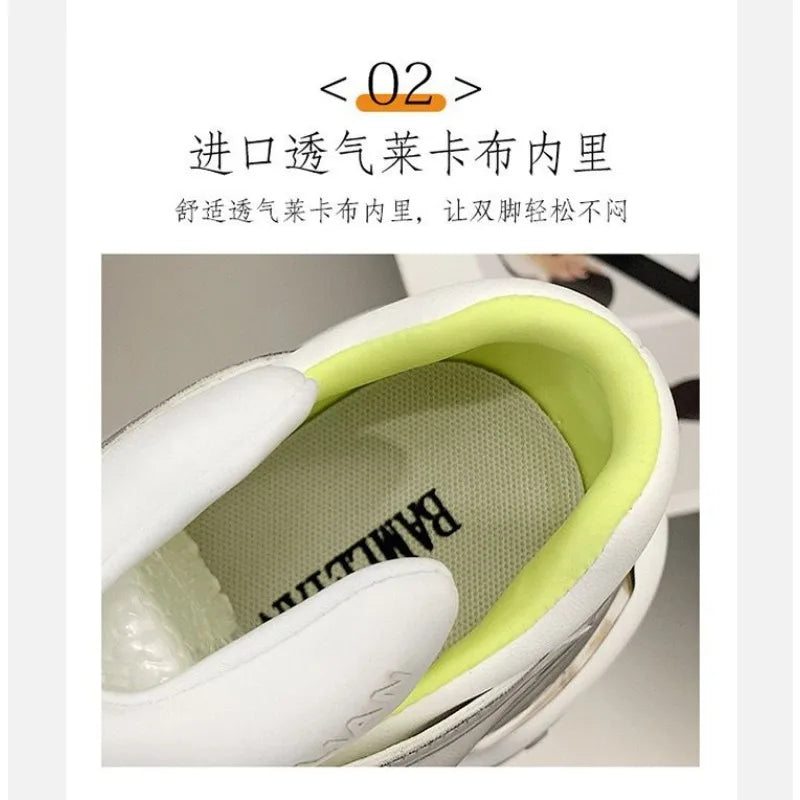 2026 Fashion Height Increase Sport And Leisure Shoe Designer Couples Outdoor Walking Shoe Thick Bottom Sport Shoe