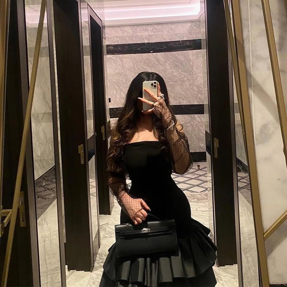 Mermaid Customized Exquisite Formal Occasion Dresses 2025 Strapless Party Dress Short Sexy Evening Gowns فساتين مناسب