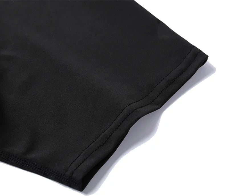Sports Compression Shirt Men's T-Shirt Short Sleeve Quick Dry Summer Fitness Top Bodybuilder T-shirt Running Men's Gym Clothing