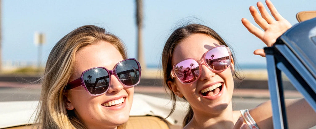 Polarized Sunglasses Fit Over Glasses for Women, UV400 Protection Square Shades Extra Large Sun Glasses