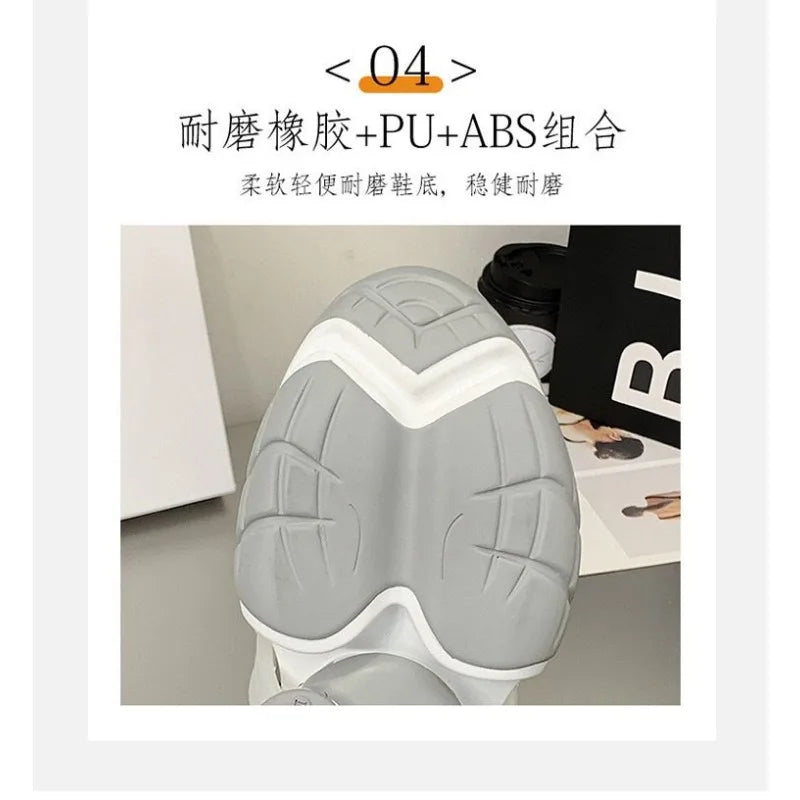 2026 Fashion Height Increase Sport And Leisure Shoe Designer Couples Outdoor Walking Shoe Thick Bottom Sport Shoe