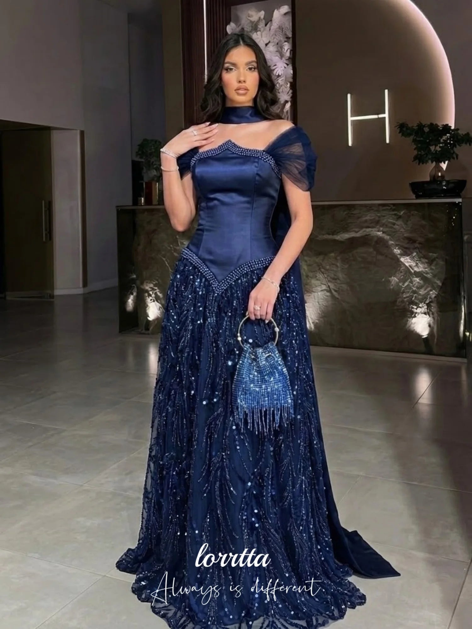 Lorrtta Customized Special Occasion Dress Evening Luxury Dress 2026 Sharon Happy Evening Dresses prom dresses فساتين سهرة