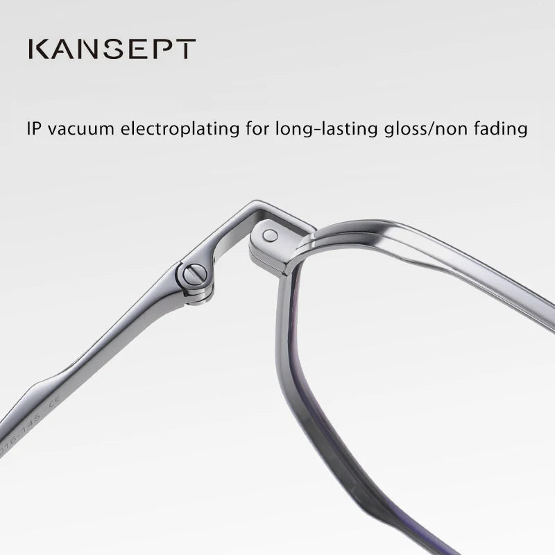 KANSEPT Men Glasses Women Square Blue Light Sunglasses Man Eyeglass Frames for Glases Glass Lenses to Read Shades Female Eyewear