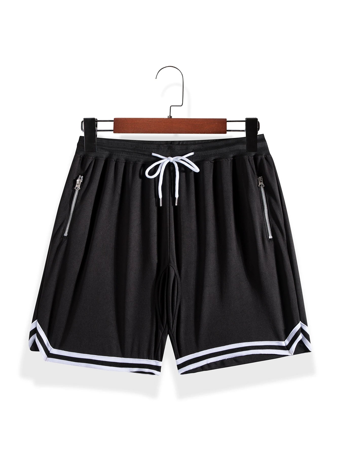 Summer Sports Fitness Shorts Men's Basketball Game Training Running Shorts Quick Dry Mesh Joggers Breathable Short Pants