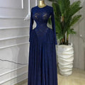 New Fashion Mesh Printed Full Sleeve Long Dress Sexy Patchwork Slim Wasit Big Swing A-line Shape Maxi Dress