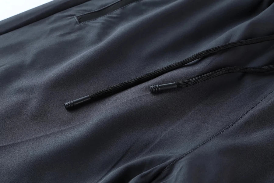 New Men Run Trouser 2 In 1 Double Layer Pant Tight Two Piece Running Training Gym Sweatpant With Pockets Running Trousers