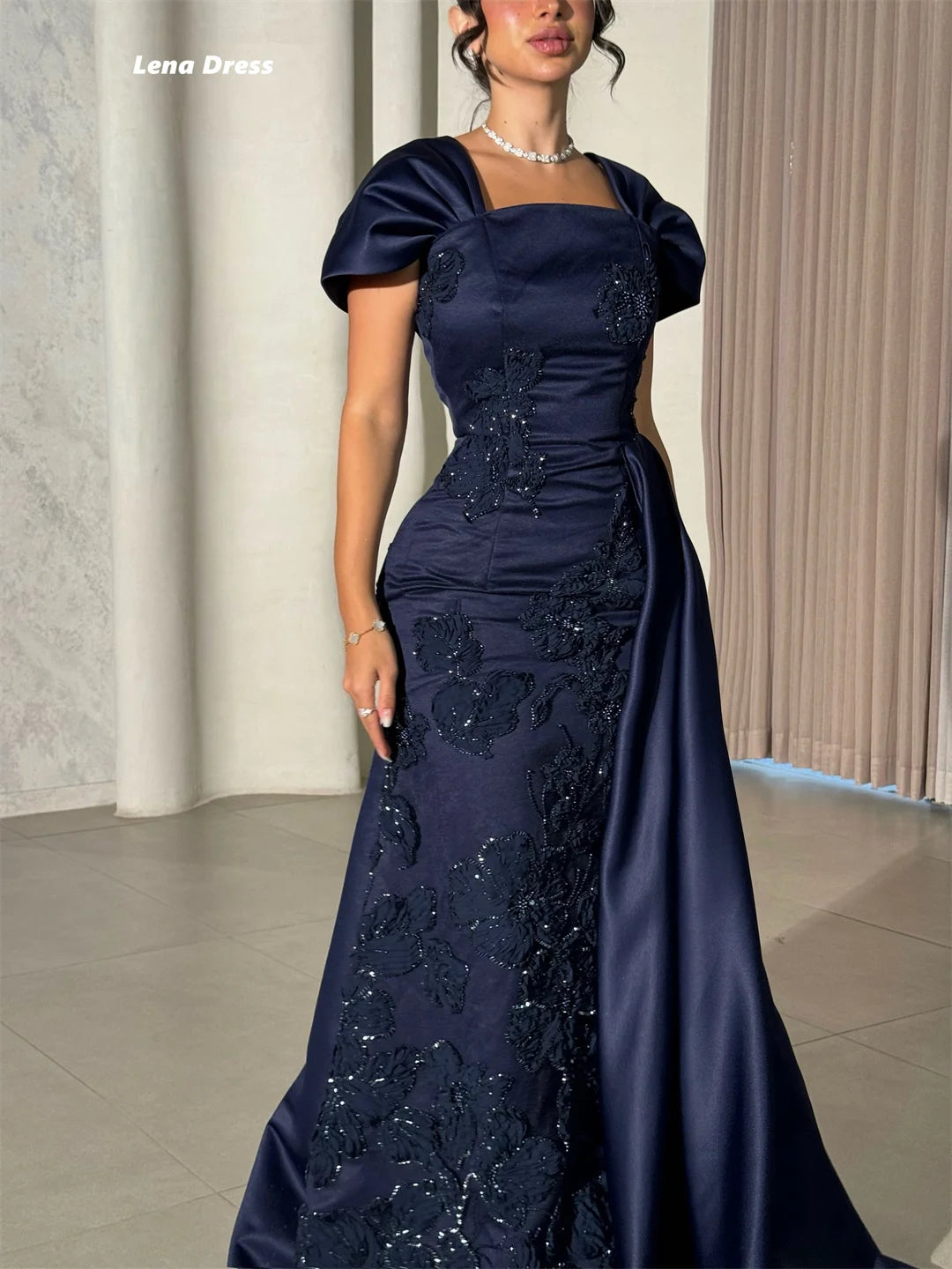 Lena Fish Tail Evening Dresses for Special Occasions Custom Made Prom Dresses 2025 Luxury Women's Elegant Party Dress Woman 2025